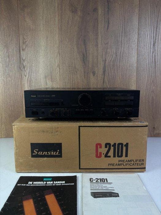 Sansui - C-2101 Stereo Control Amplifier Voorversterker, Audio, Tv en Foto, Radio's