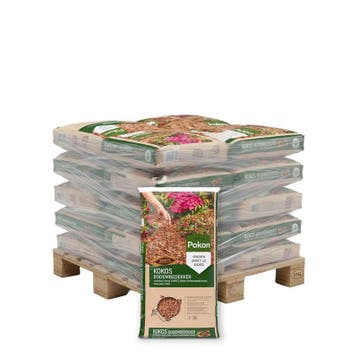 Pallet Pokon Kokos Bodembedekker 45 zakken x 50L (2250L), Ophalen of Verzenden