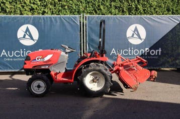 Veiling: Minitractor Mitsubishi MMT15 Diesel 15pk Met Grondf, Gebruikt, Tot 2500, Tot 80 Pk, Ophalen