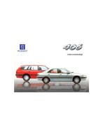 1997 PEUGEOT 406 INSTRUCTIEBOEKJE NEDERLANDS