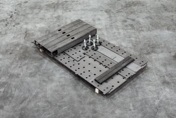Lastafelshop | Voordelige Lastafel / Opspantafel - 1500x800, Ophalen of Verzenden, Nieuw, 70 tot 120 cm, Inklapbaar