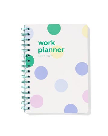 HEMA Werkplanner met spiraal 21x15, Verzenden, Nieuw