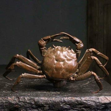 Decoratief ornament - Japan - Hairy crab tea pet figuri