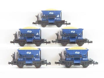 Ibertren N - 463 - Modeltrein goederenwagon (5) - 5x, Nieuw