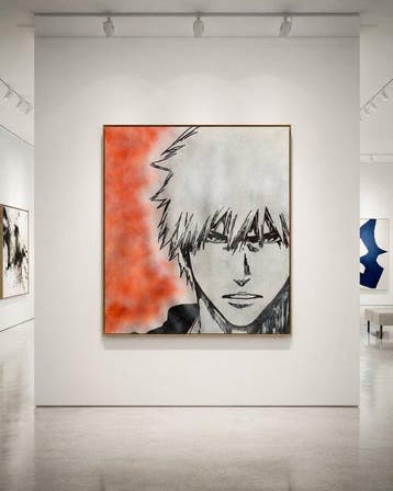 Timo Wedell - Ichigo Bleach - XXL - Manga Pop Art Style
