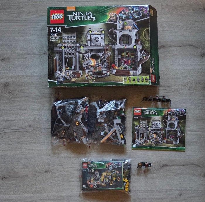 Lego Set - Teenage Mutant Ninja Turtles - 79117 Turtle Lair, Kinderen en Baby's, Speelgoed | Duplo en Lego
