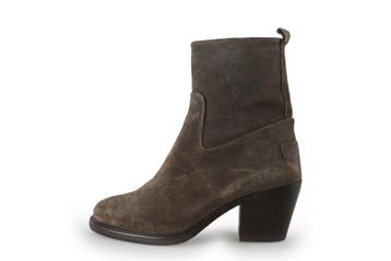 Shabbies Amsterdam Enkellaarzen in maat 37 Bruin, Kleding | Dames, Schoenen, Verzenden, Lage of Enkellaarzen, Zo goed als nieuw