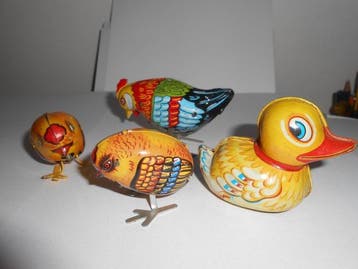 Lehmann - Opwindbaar blikken speelgoed - 1960-1969, Antiek en Kunst