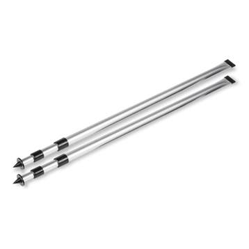 Dometic Deluxe Rear Upright Pole Set Aluminium - Zilver, Ophalen of Verzenden, Nieuw