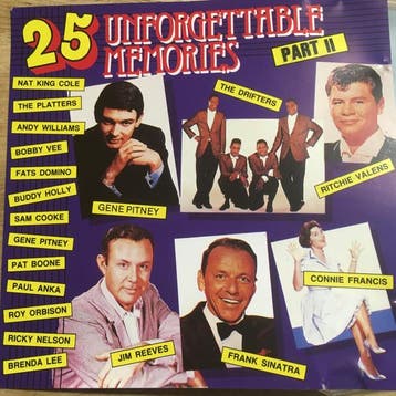 Various - 25 Unforgettable Memories Part II, Ophalen of Verzenden, Gebruikt
