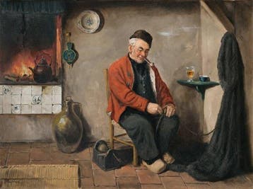 European School, 20th Century – Oil on Canvas - The