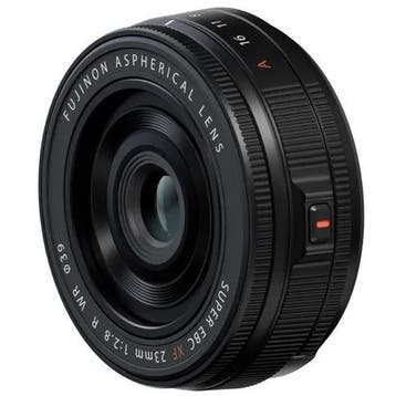 Fujifilm XF 23mm F2.8 R WR Pancake Zwart X-Mount (Bulk), Fujifilm, Nieuw, Groothoeklens, Ophalen of Verzenden