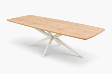 COMPLETE TAFELS | ZELF SAMENSTELLEN | Eiken | Poot | Kleur, Ophalen of Verzenden, Nieuw, Eikenhout, Rustiek Warm Natuurlijk Landelijk Karakter Modern