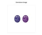 1 pcs Blauw, Paars, Violet Saffier - 2.20 ct - nternational, Nieuw
