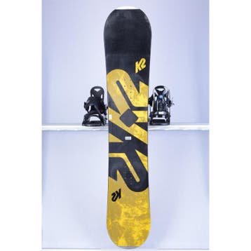 157 snowboard K2 EST. 87 WIDE, p-tex topsheet, FLAT/ROCKER, Sport en Fitness, Verzenden, Gebruikt