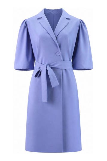 Ruby Jurk in maat 42 Blauw, Ruby, Verzenden, Zo goed als nieuw, Blauw