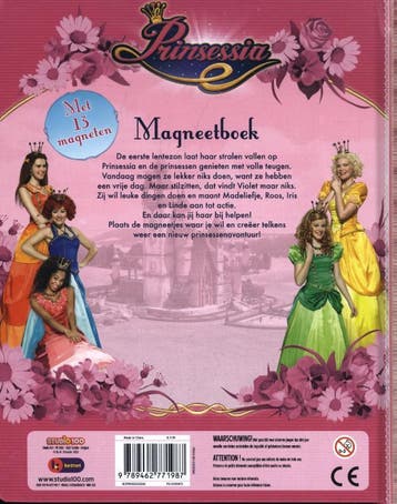 Prinsessia : magneetboek 9789462771987 Gert Verhulst, Boeken, Verzenden, Gelezen, Gert Verhulst