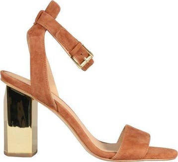 Michael Kors Petra Ankle Strap Dames Sandalen - Luggage -, Kleding | Dames, Verzenden, Nieuw