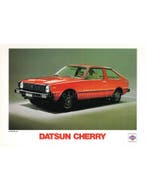 1980 DATSUN CHERRY BROCHURE NEDERLANDS, Nieuw, Nissan, Author