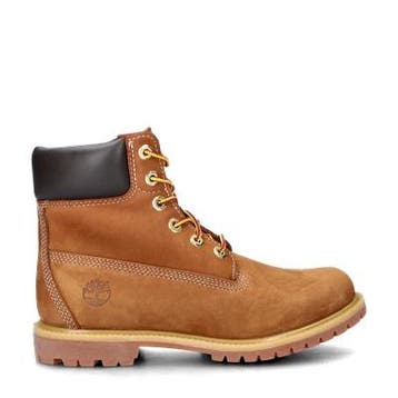 Timberland Premium 6 Inch veterboots voor dames, Bruin, Verzenden, Lage of Enkellaarzen, Nieuw