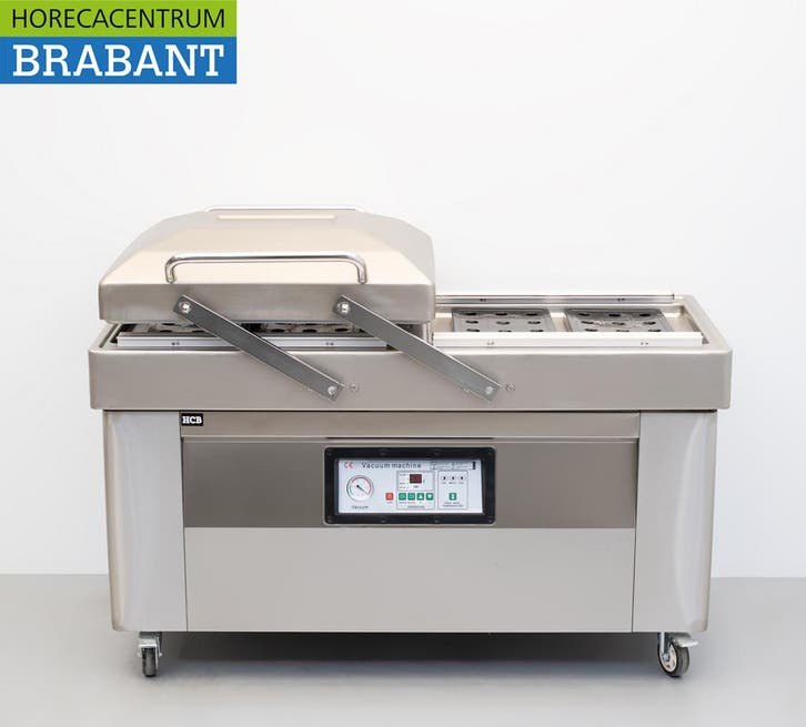 HCB RVS Vacuummachine Vacumeermachine Dubbele kamer 600 mm, Zakelijke goederen, Horeca | Keukenapparatuur, Nieuw in verpakking