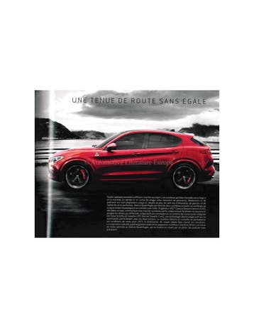 2018 ALFA ROMEO STELVIO QUADRIFOGLIO BROCHURE FRANS, Nieuw, Alfa Romeo, Author