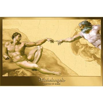 1/10 Troy Ounce - Goud .999 - 1/10 oz Gold Michelangelo