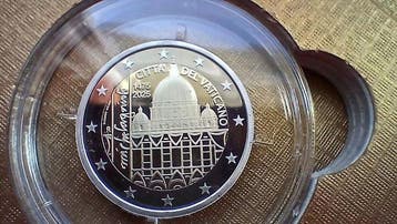 Vaticaan. 2 Euro 2025 Michelangelo Proof (Zonder
