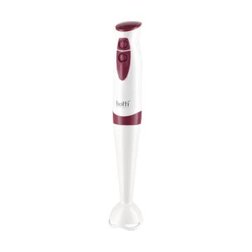 Botti Vendi staafmixer 250 W – 2 snelheden – Wit/Bordeaux –, Ophalen of Verzenden, Nieuw
