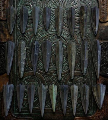 Scythisch Brons Verzameling pijlpunten - 25 stuks. In goede, Sieraden, Tassen en Uiterlijk