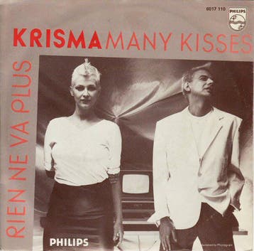 Single vinyl / 7 inch - Krisma - Many Kisses, Verzenden, Zo goed als nieuw, 7 inch, Pop
