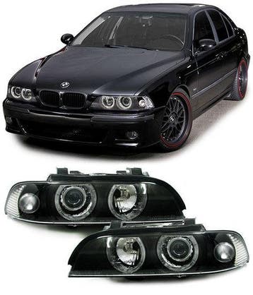 Angel eyes xenon koplampen facelift look passend voor BMW..., Verzenden, Nieuw