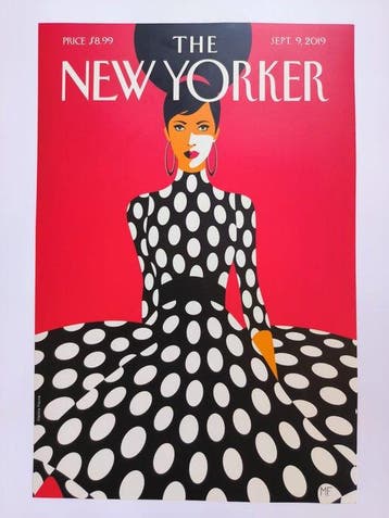 Favre - The NewYorkers Cover Poster- fashion week 2019