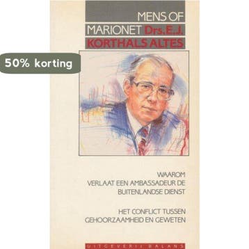Mens of marionet - Korthals Altes 9789050180382, Verzenden, Gelezen, Korthals Altes