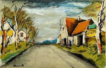 Maurice De Vlaminck (1876-1958) - La route