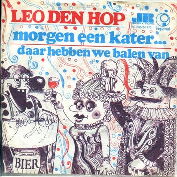 vinyl single 7 inch - Leo den Hop - Morgen Een Kater... /..., Verzenden, Zo goed als nieuw, 7 inch, Nederlandstalig