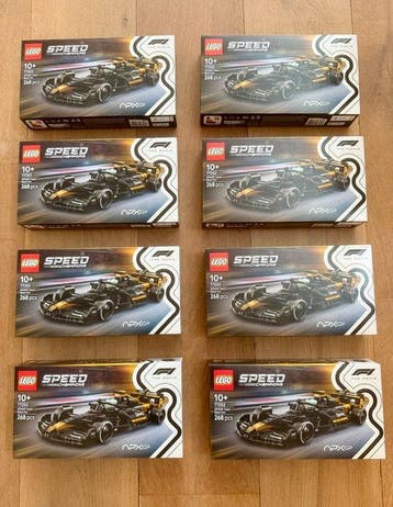 Lego Set - 8 x 77252 - Speed Champions - APXGP Team F1 The, Nieuw