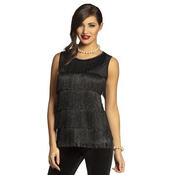 Flapper Top Zwart, Ophalen of Verzenden, Nieuw