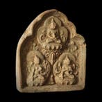 Oud-Chinees Liao-dynastie Zeer zeldzame terracotta-tablet