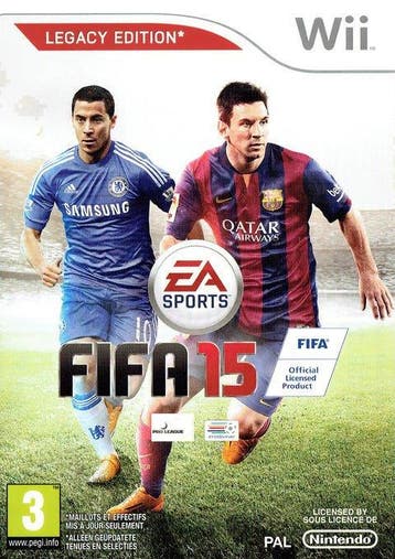 Wii FIFA 15: Legacy Edition, Spelcomputers en Games, Games | Nintendo Wii, Verzenden, Zo goed als nieuw