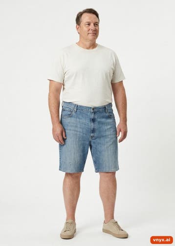 Wrangler Korte broeken Heren maat W38 Blauw Vintage, Ophalen of Verzenden, Nieuw, Wrangler