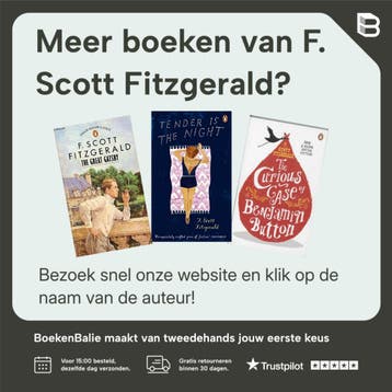 De grote Gatsby / Dwarsligger / 329 - F. Scott Fitzgerald, Boeken, Verzenden, Gelezen, F. Scott Fitzgerald