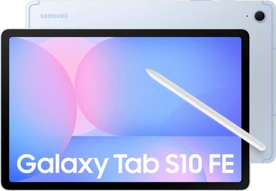 Samsung Galaxy Tab S10 FE 128GB Blauw met GARANTIE & verz..., Computers en Software, Android Tablets, Nieuw, Ophalen of Verzenden
