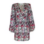 Silvian Heach • collage jurk • 34 (IT40), Kleding | Dames, Verzenden, Zwart, Nieuw, Silvian Heach