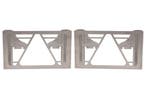Set van 2 beschermrekken Multiled 4 - 253x141x63,7 mm - met, Auto diversen, Ophalen of Verzenden, Nieuw
