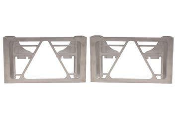 Set van 2 beschermrekken Multiled 4 - 253x141x63,7 mm - met, Auto diversen, Ophalen of Verzenden, Nieuw