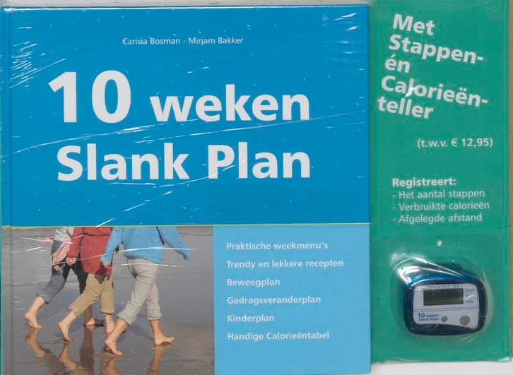 10 weken slank plan 9789080459397 C. Bosman, Boeken, Hobby en Vrije tijd, Zo goed als nieuw, Verzenden