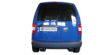FOX VW Caddy III einddemper uitlaat rechts/links - 160x80 ty, Verzenden, Nieuw