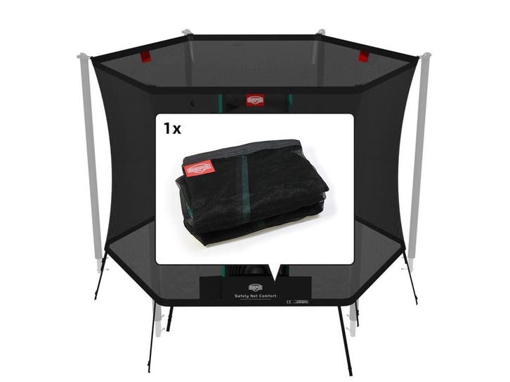 Los veiligheidsnet voor Berg comfort trampoline 300-305 cm, Kinderen en Baby's, Speelgoed | Buiten | Trampolines, Nieuw, Ophalen of Verzenden