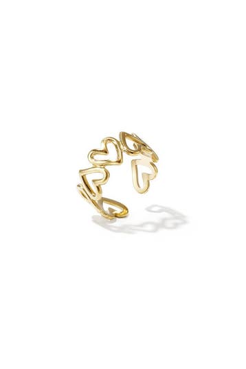 Twisted love ring (Minimalistische ringen, Ringen), Overige materialen, Verzenden, Nieuw, Dame